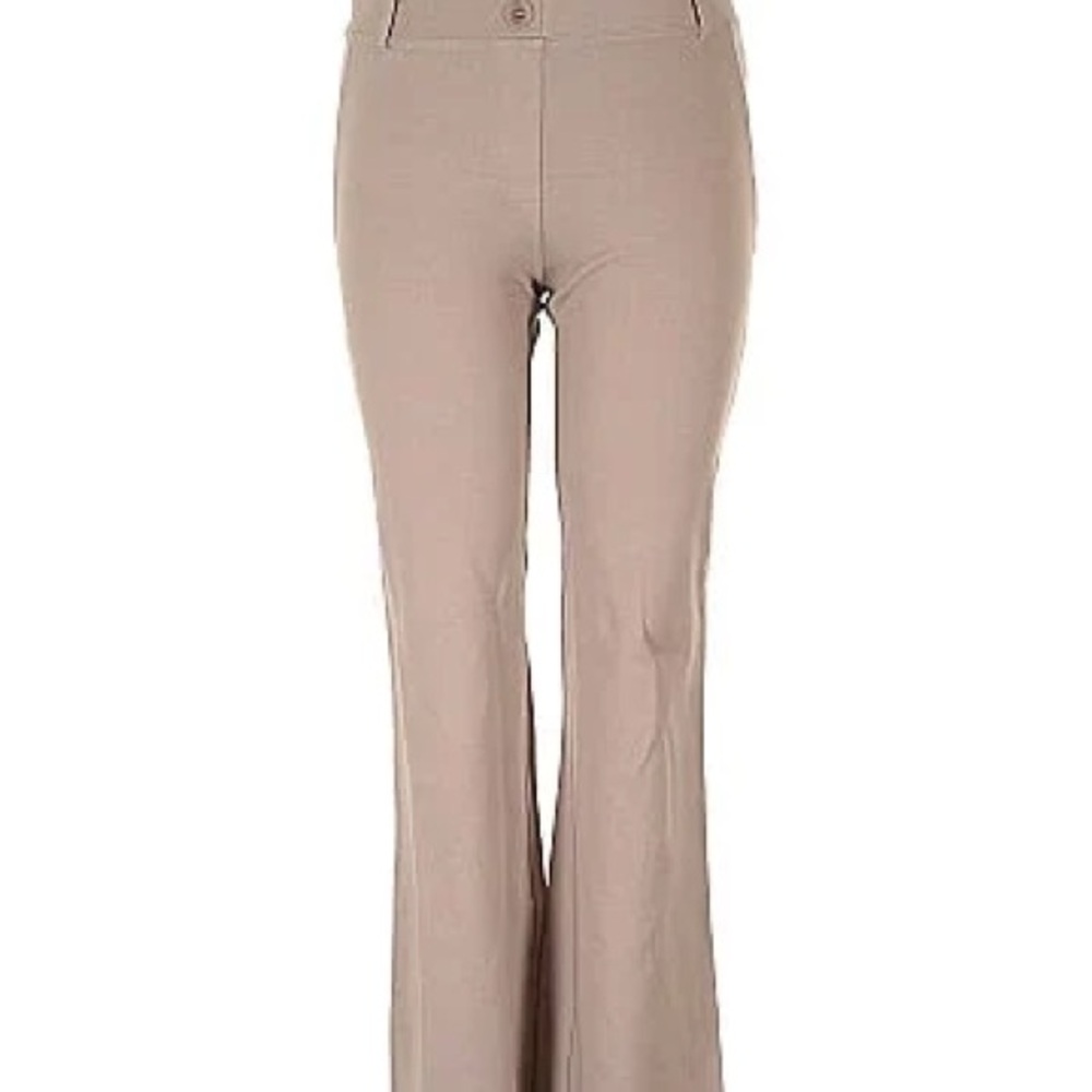 Women's Tan Flared Pants